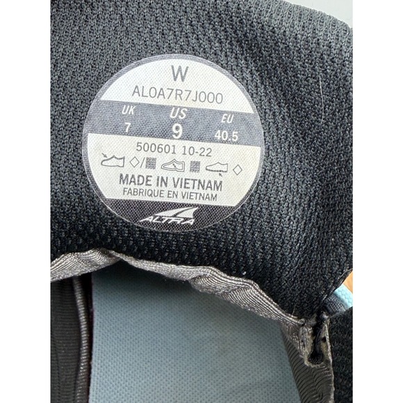 Altra Lone Peak ALL-WTHR Mid 2 Hiking Boots Women's Size 9 Waterproof Blue - Picture 13 of 13